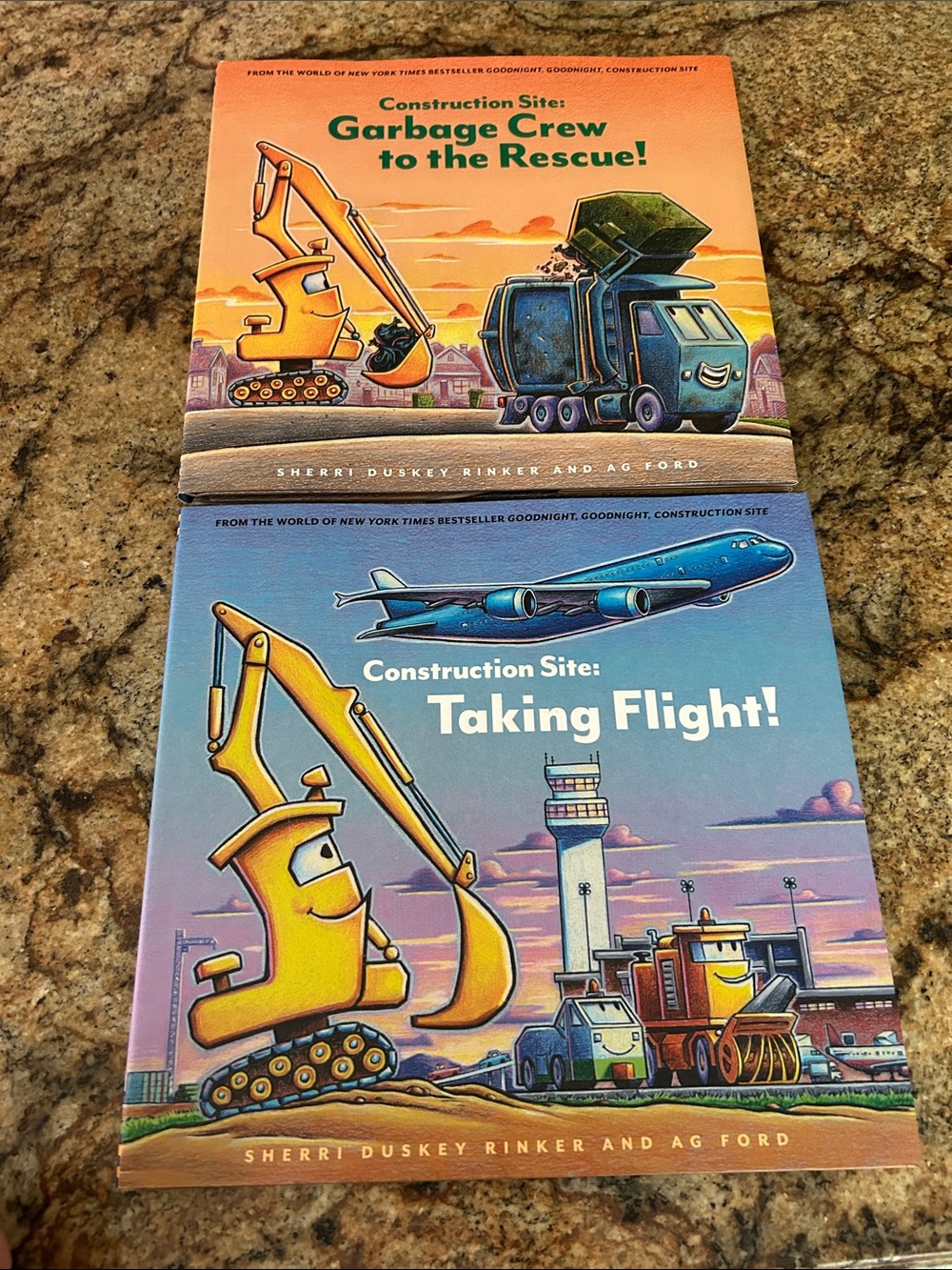 Construction Site hardcover books